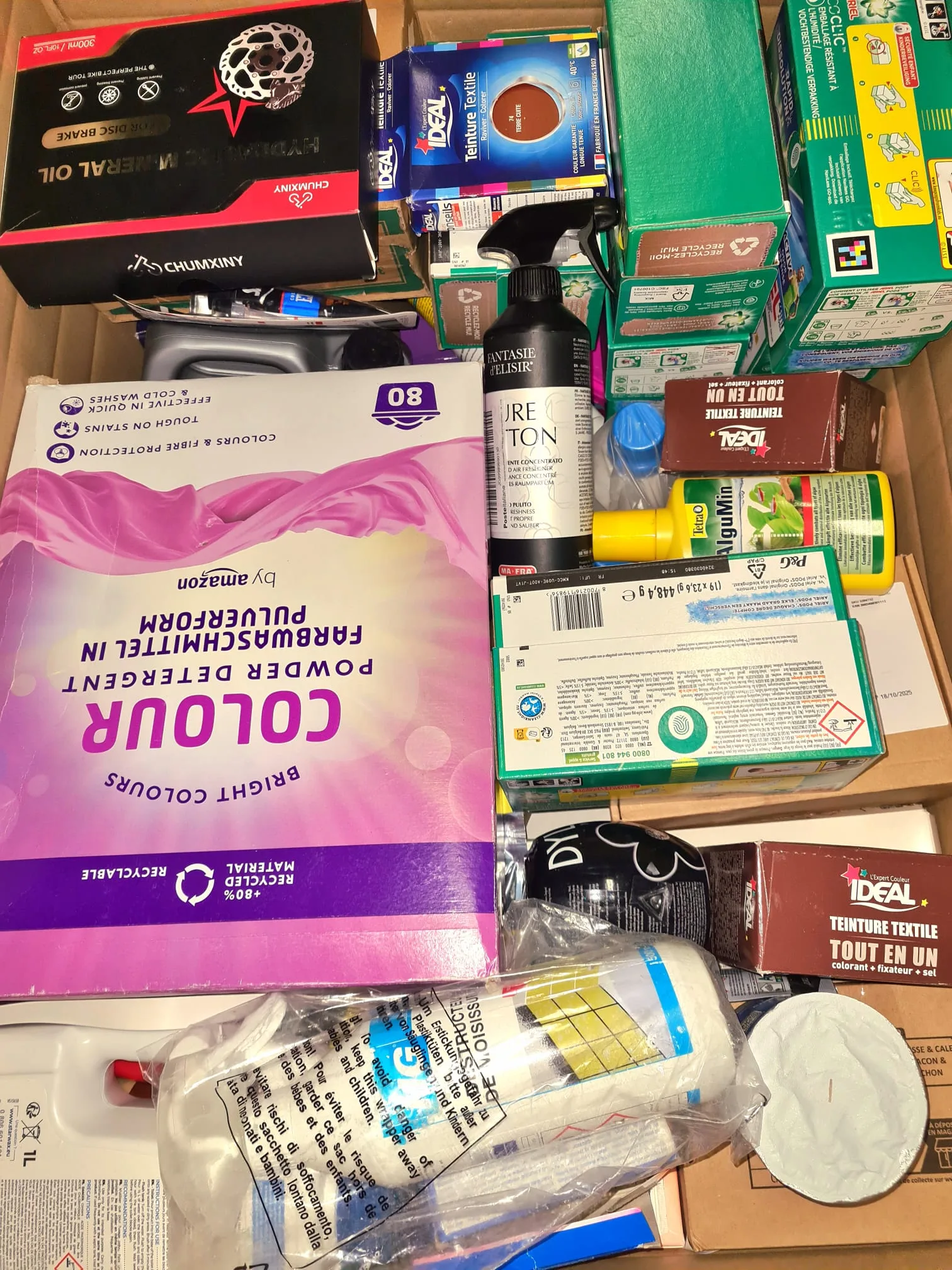 Mix of drugstore and laundry detergents thumbnail