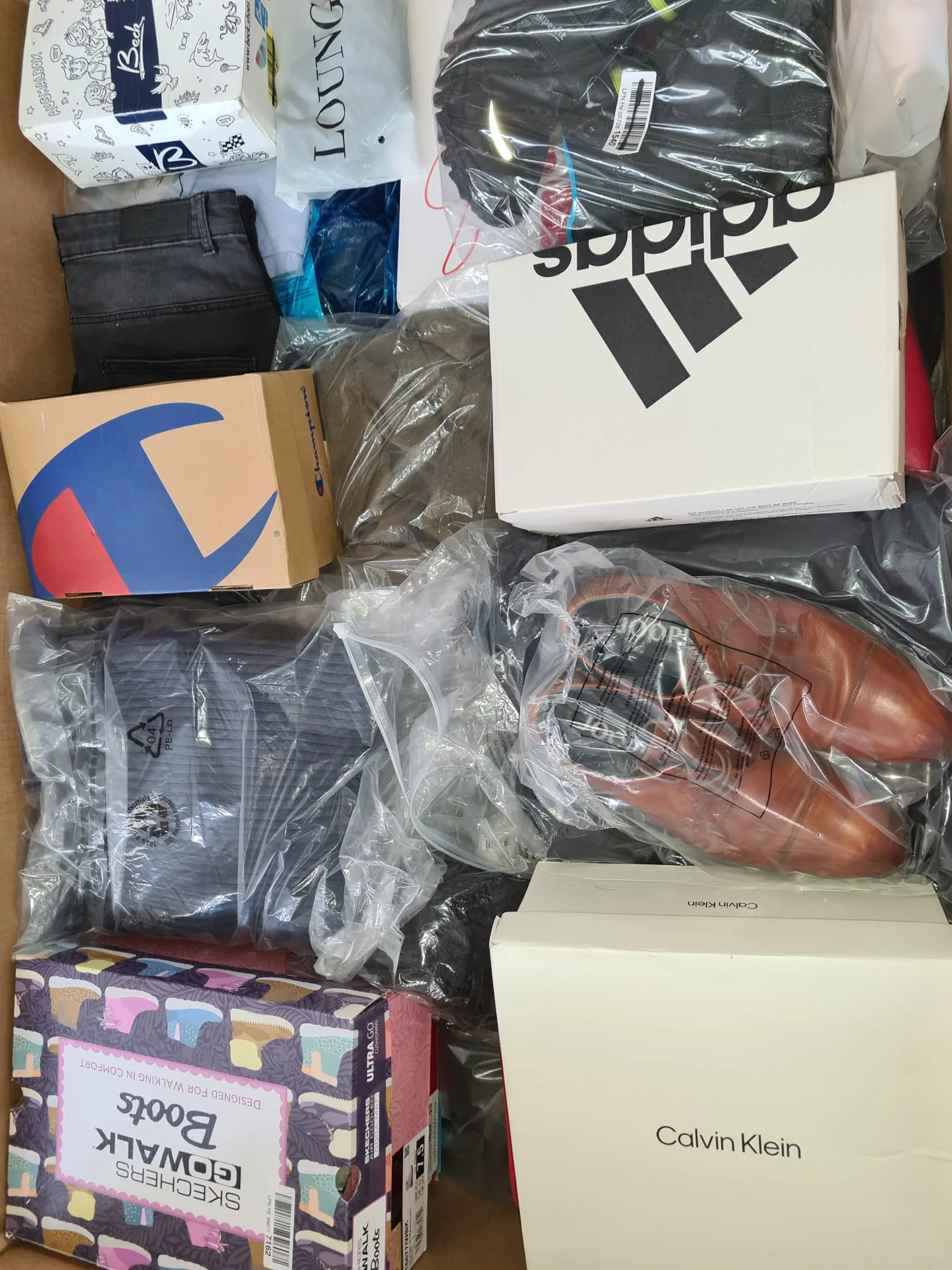 Shoes and Clothing pallets thumbnail