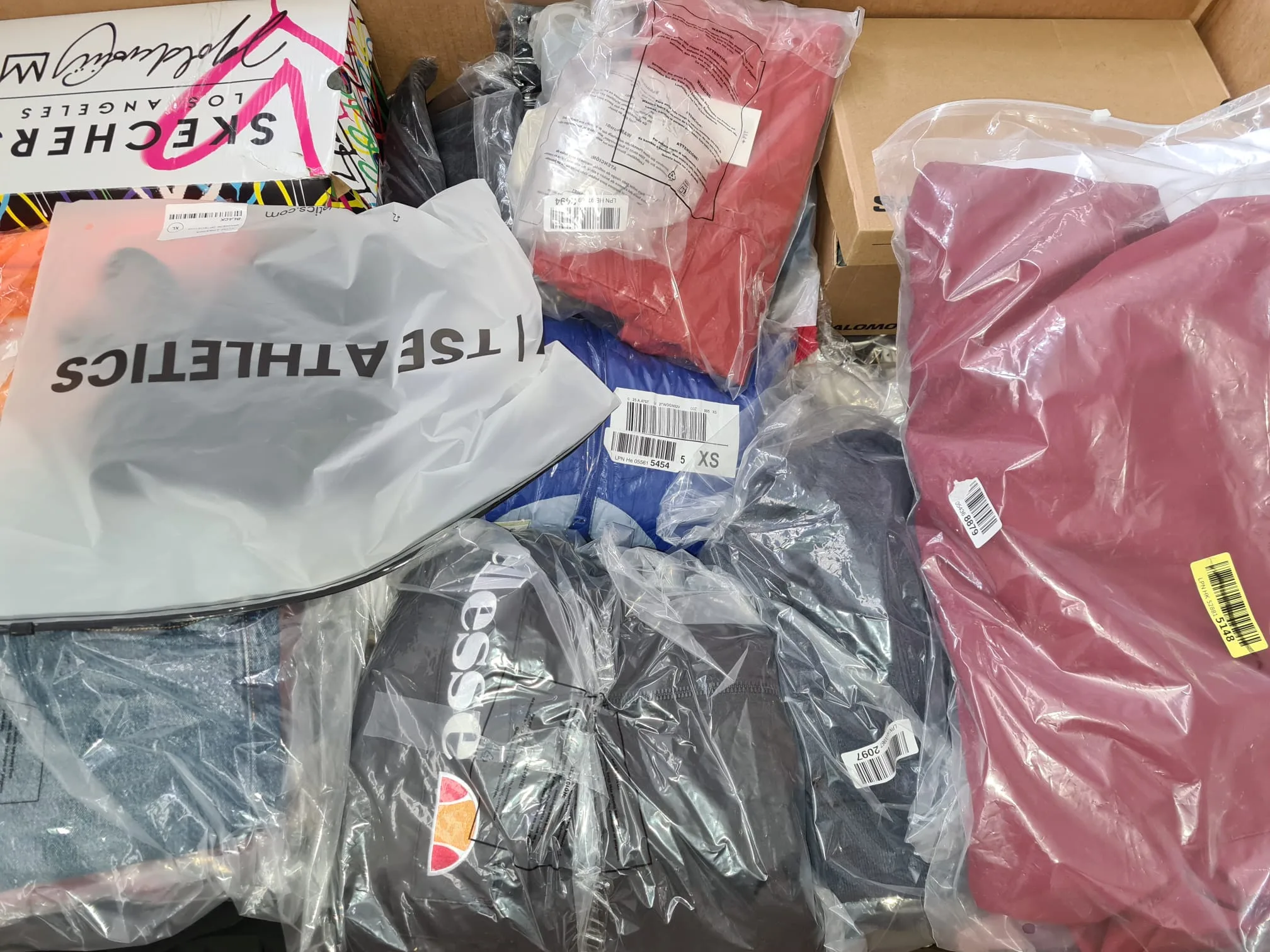 Shoes and Clothing pallets thumbnail