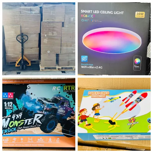 Mix of household, toys, electro