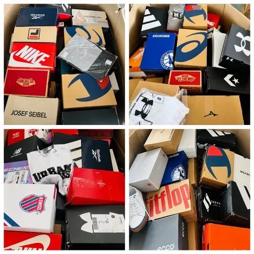 Shoes and clothing pallets
