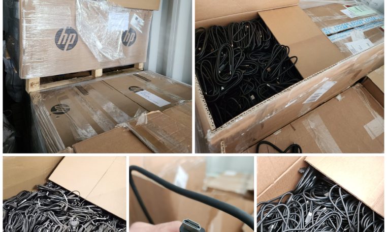 Lot of brand new cables. MIX Hdmi, Display port, Source cable, USB